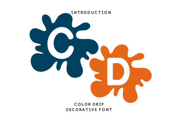 Color Drip: A Playful Font for Creative Projects
