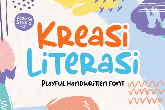 Discover Kreasi Literasi: A Playful Handwritten Font