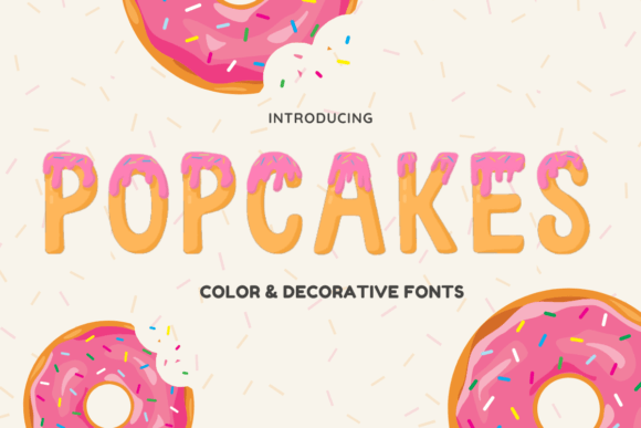 Discover Popcakes: A Playful Font for Creative Projects