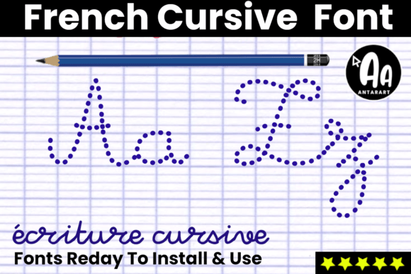 Discover the Elegance of French Cursive Handwriting