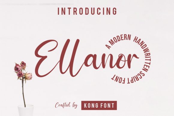 Ellanor: A Modern Script Font for Creative Projects