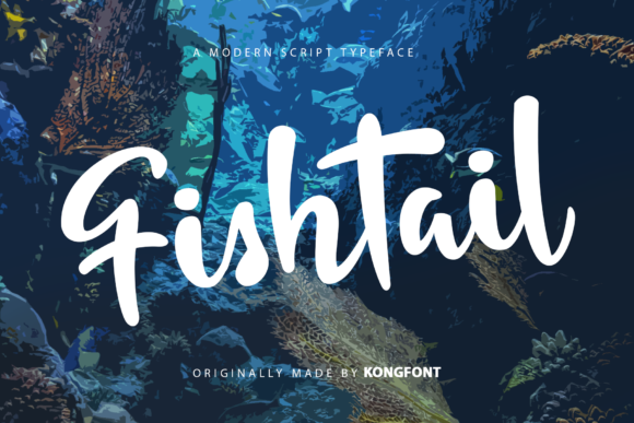 Fishtail: A Playful Script Font for Modern Designers