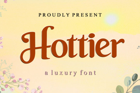 Hottier: The Elegant Serif Font for Your Creative Projects
