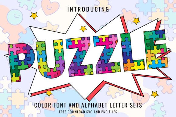 Puzzle: A Playful Font for Creative Projects