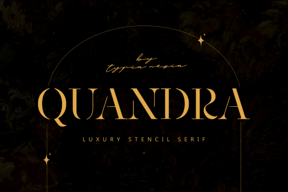 Quandra: Elevate Your Designs with Elegant Serif Style