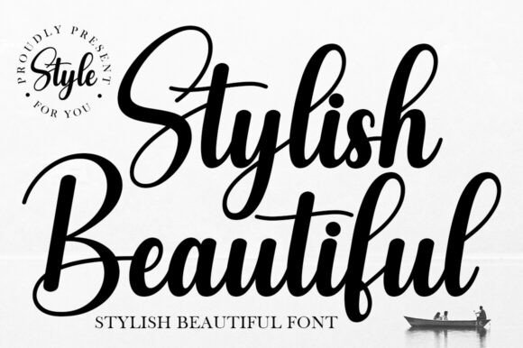 Stylish Beautiful: An Elegant Font for Refined Designs