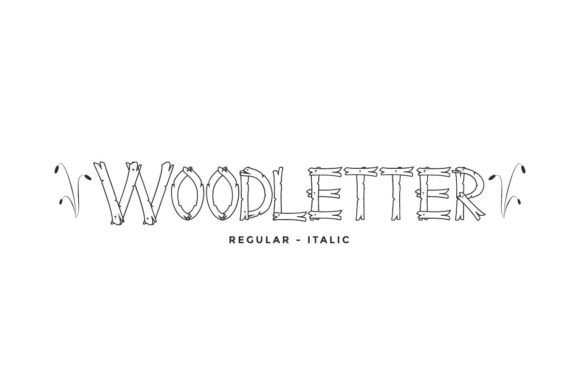 Wood Letter: A Warm, Handcrafted Font for Timeless Designs